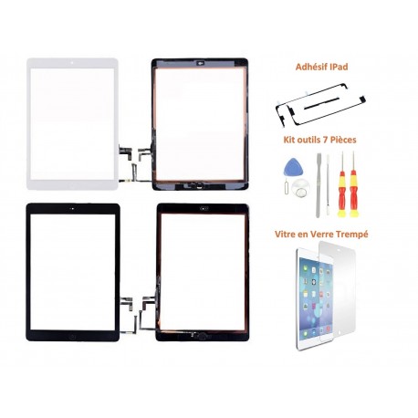 Vitre tactile iPad AIR pas cher