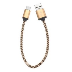 Steady Nylon Cable 0.3 metre Type-C USB charging and fast transfer 2A