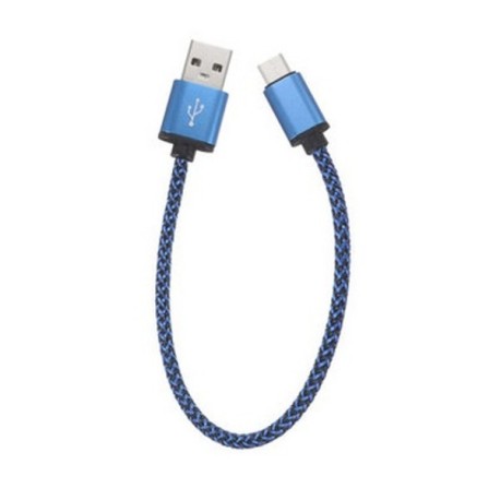 Steady Nylon Cable 0.3 metre Type-C USB charging and fast transfer 2A