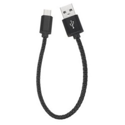 Steady Nylon Cable 0.3 metre Type-C USB charging and fast transfer 2A