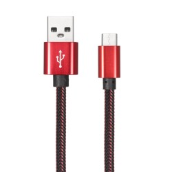 Braided Nylon Cable Type-C USB Transfer and Fast Charge 2.1A