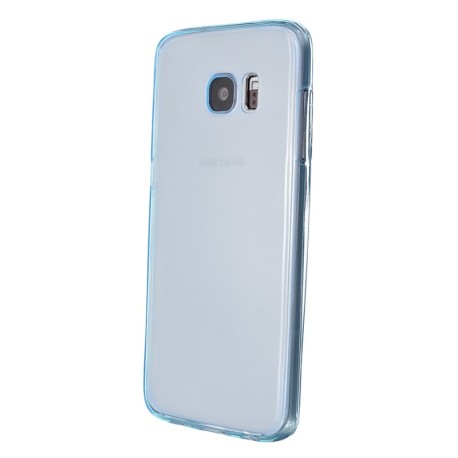 Front and rear TPU transparent protection pour Samsung Galaxy S7 Edge