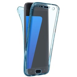 Front and rear TPU transparent protection pour Samsung Galaxy S7 Edge