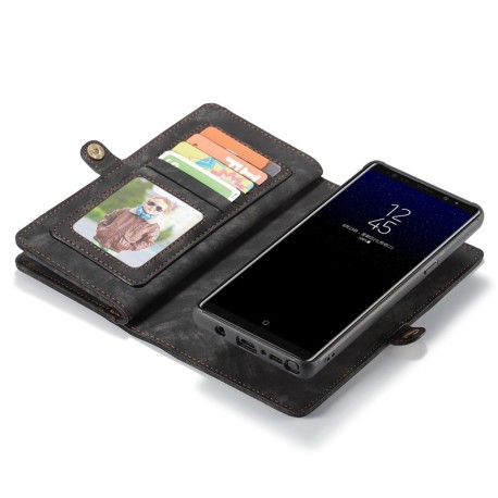 Deluxe Wallet Cover Magnet Leather pour Samsung Galaxy Note 8