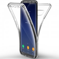 Full transparent silicone case pour Samsung Galaxy Note 8