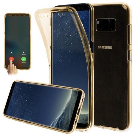 Soft TPU Transparent Protective Cover pour Samsung Galaxy S8 Plus