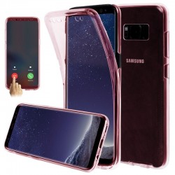 Etui silicone transparent int&eacute;gral pour Samsung Galaxy Note 8