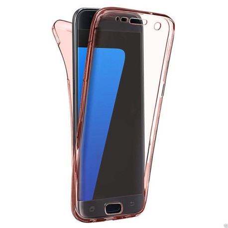 Transparent integral silicone cover pour Samsung Galaxy A3/A5/A7 2017 version