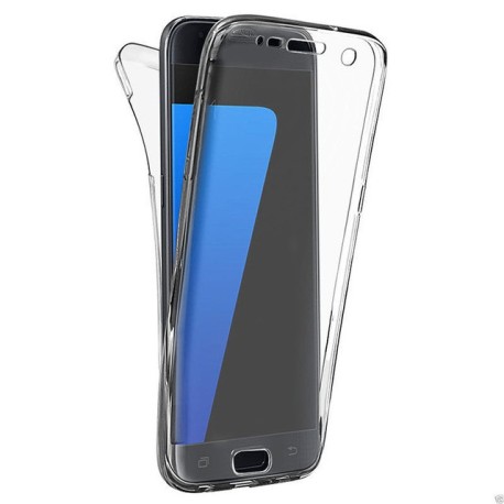 Transparent integral silicone cover pour Samsung Galaxy A3/A5/A7 2017 version