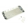 Back cover + frame iPhone 5S white silver + buttons