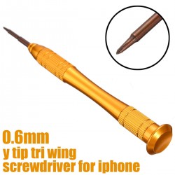 tournevis Tri-Point Y pointe 0.6mm réparation pour iPhone XR XS Max X 8 7 magnétique