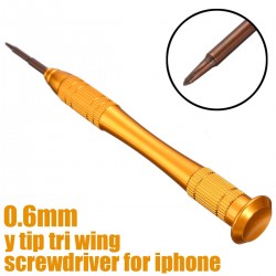 Tri-Point Y screwdriver tip 0.6mm repair for iPhone XR XS Max X 8 7 magnetic