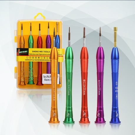 Tool Kit 5 in 1 Screwdriver Set for iPhone Mobile Phone