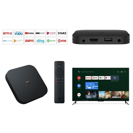 Xiaomi mi TV Box S 4K HDR Android 8.1 2G 8G WIFI BT Global Version Original