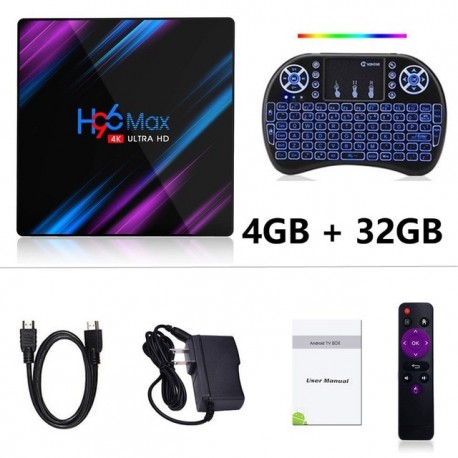 LEMFO h96 max smart tv box Android 9 0 voice assistant