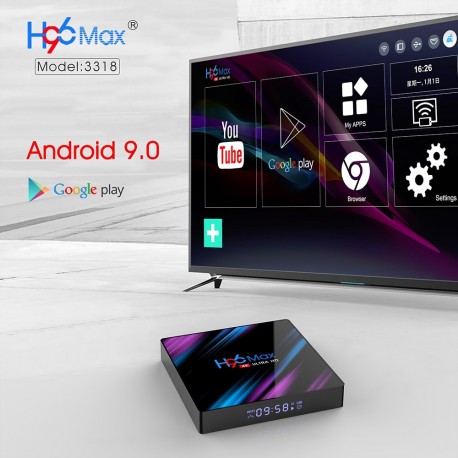 LEMFO h96 max smart tv box Android 9 0 voice assistant