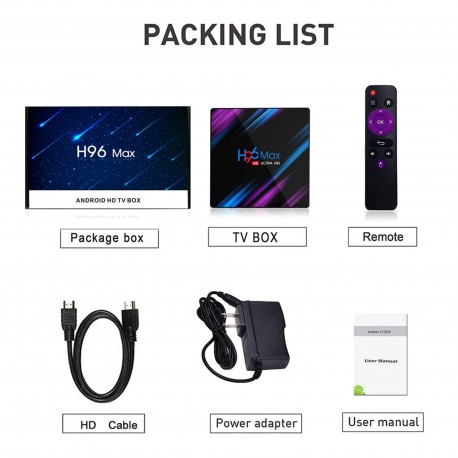 LEMFO h96 max smart tv box Android 9 0 voice assistant