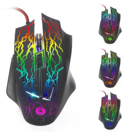 Inexpensive luminous gaming mouse