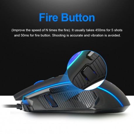 Redragon Ranger M910 RGB USB souris de jeu filaire 