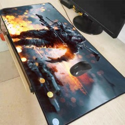 Battlefield rubber mouse pad