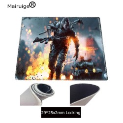 Battlefield rubber mouse pad