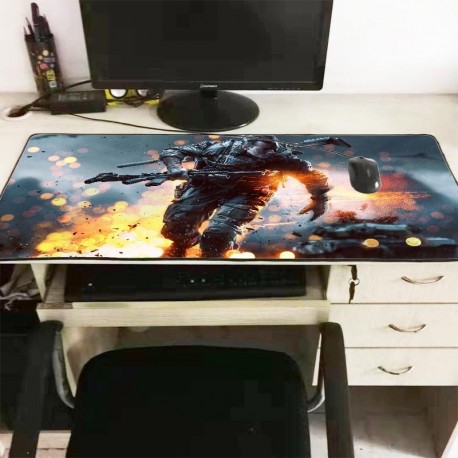 Battlefield tapis de souris en caoutchouc