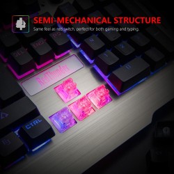 clavier de jeu gaming lumineux k900 Éclairage 