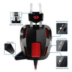 Redragon H201 Gamer Stereo Gaming Headset