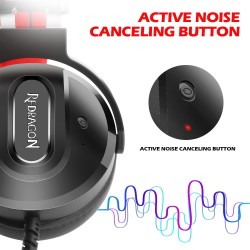 cheap redragon gaming headphones