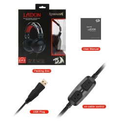 cheap redragon gaming headphones