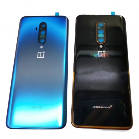 vitre arrière de remplacement OnePlus 7t Pro bleu et version McLare 