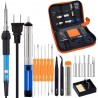 Complete 60W electric welding kit with these repair tools