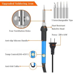 Complete soldering iron kit