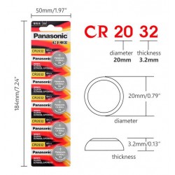 piles CR2032 pas cher