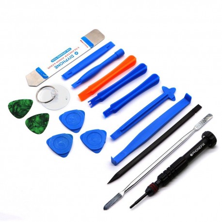 Tapis de réparation avec ces outils de démontage 