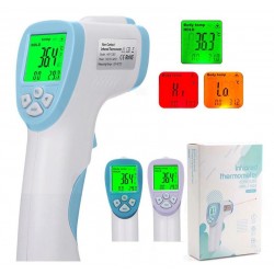 thermomètre numérique infra rouge Adulte, enfant, bébé - Affichage 3 couleurs