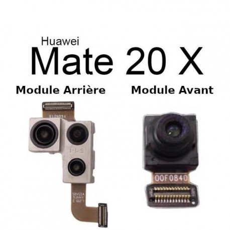 Rear Main Camera For Huawei Mate 20 Lite Pro X Back Big Camera Facing Small Camera Flex Ribbon Cable Repair Replacement Parts
