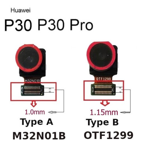Front Camera Module Huawei P30 Pro, P30, P20, P20 Pro, P20 Lite, P10, P10 Lite, P10 Plus, P9...