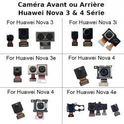 Remplacer Caméra Huawei Nova 5, Nova 4, Nova 4i, Nova 4e, Nova 3, Nova 3i, Nova 3e