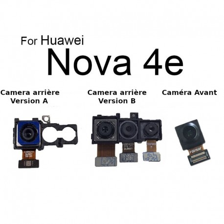 Remplacer Caméra Huawei Nova 5, Nova 4, Nova 4i, Nova 4e, Nova 3, Nova 3i, Nova 3e