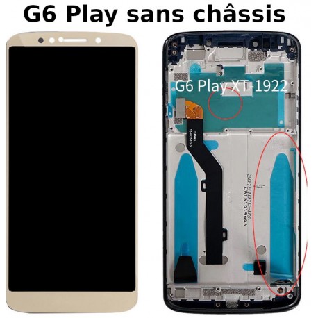 réparation écran Motorola Moto G6 G6 Play G6 Plus - Dalle IPS + vitre assemblée originale