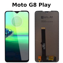 changer &eacute;cran Motorola Moto G8 G8 PLus G8 Play G8 Power G8 Power Lite - Dalle IPS + Vitre assembl&eacute;e