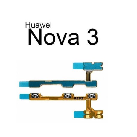 Power on Off tablecloth and volume Huawei Nova 4, 4e, Nova 3, 3i, 3e, Nova 2, 2i, 2s, 2 lite, Nova...