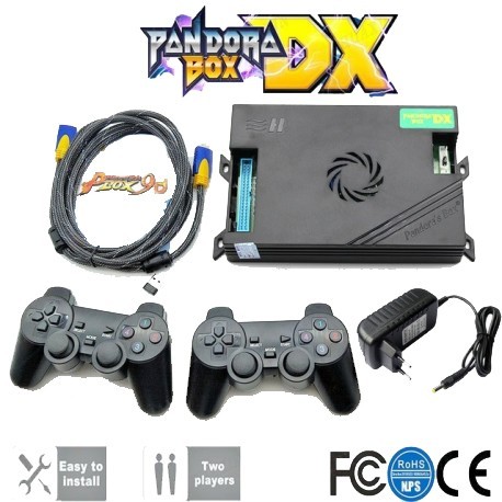 Pandora Box DX 3000 games in 2d or 3d + 2 controllers