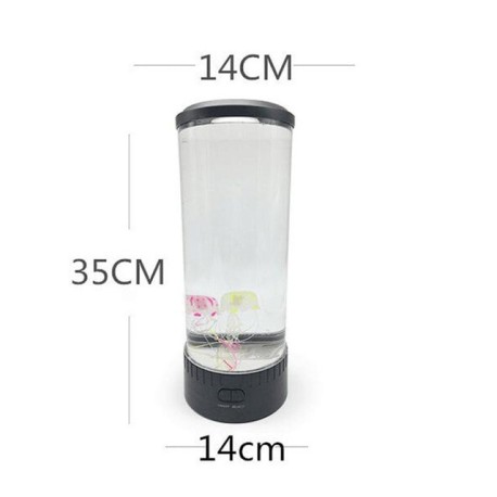 magic silicone meduse lamp of several multicolor leds