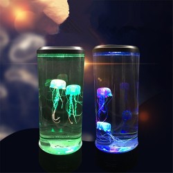 magic silicone meduse lamp of several multicolor leds