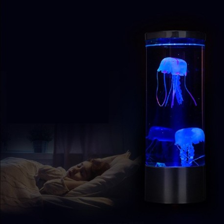 magic silicone meduse lamp of several multicolor leds