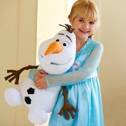 Snow Olaf plush , 30cm/45cm, frozen cartoon animals