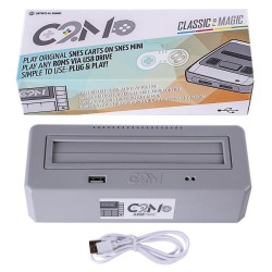 Multi cartridge adapter and rom Original Super NES with usb key reader for rom