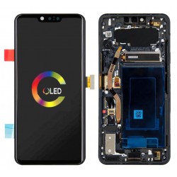 Original LG G8 ThinQ screen - P-OLED panel and touch screen assembly G820 repair